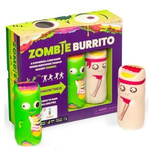 Zombie Burrito Dodgeball Card Game – 2-6 Players, Ages 7+ *Damaged Box